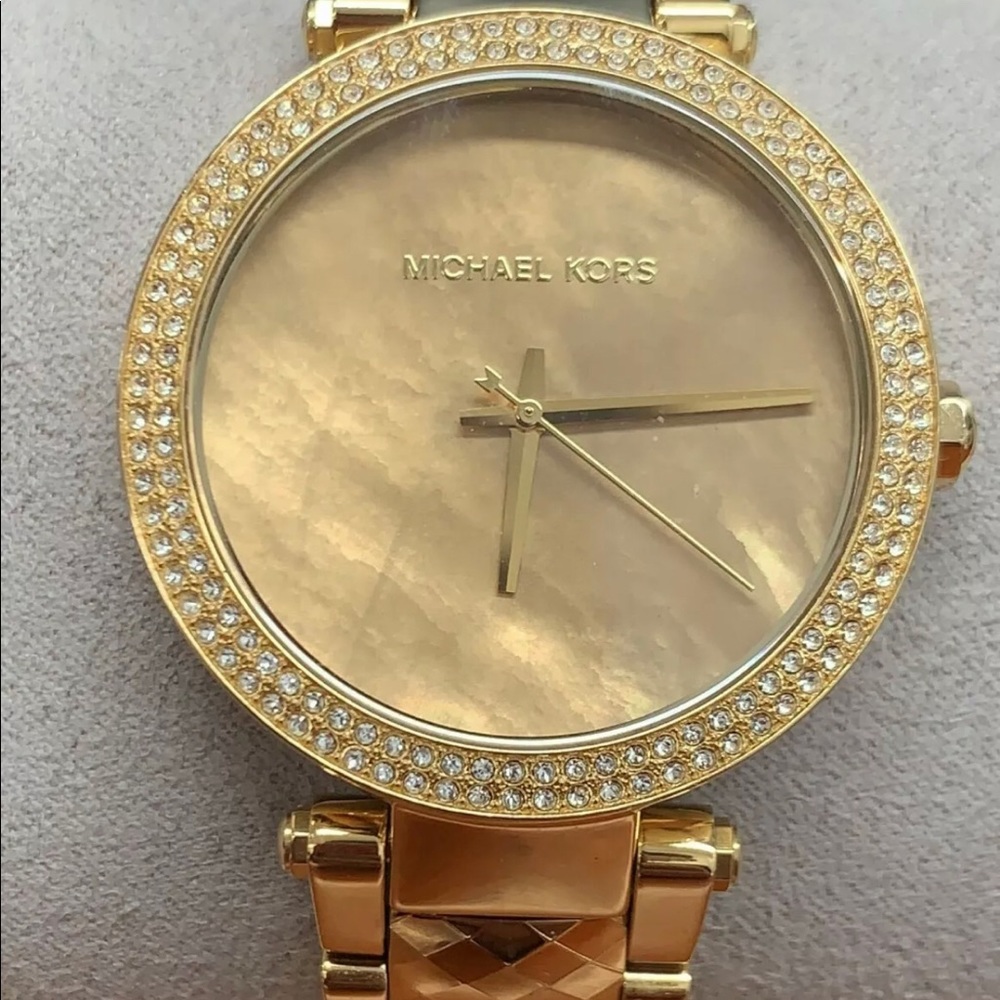 Michael Kors Catelyn Stainless Steel Watch, Gold, Quartz Watch Brand New